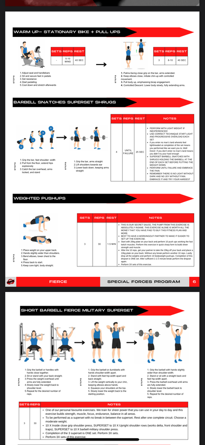 FITNESS PLAN